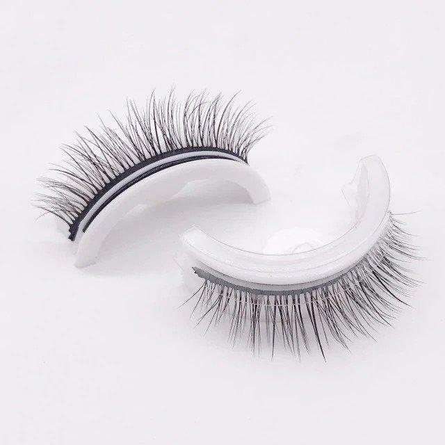 Reusable natural false eyelashes
