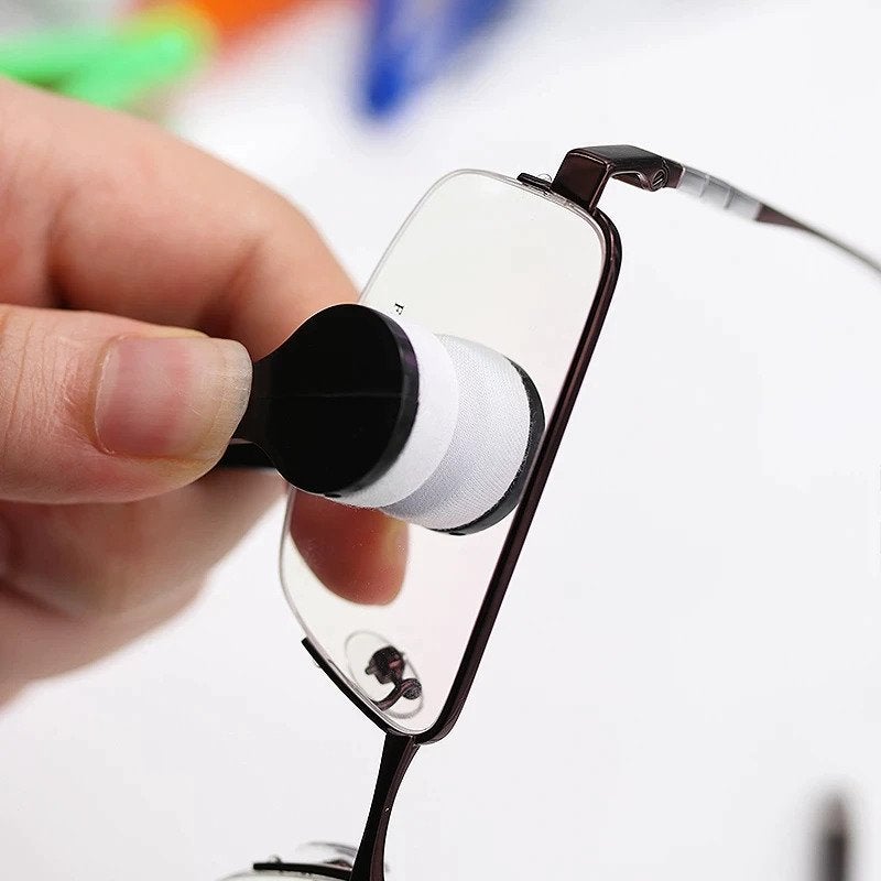 Portable Glasses Cleaning Brushes