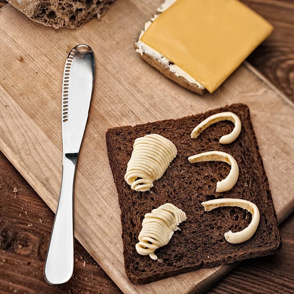 Multipurpose butter knife