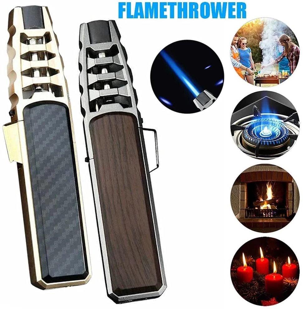Windproof turbo lighter- flamthrower