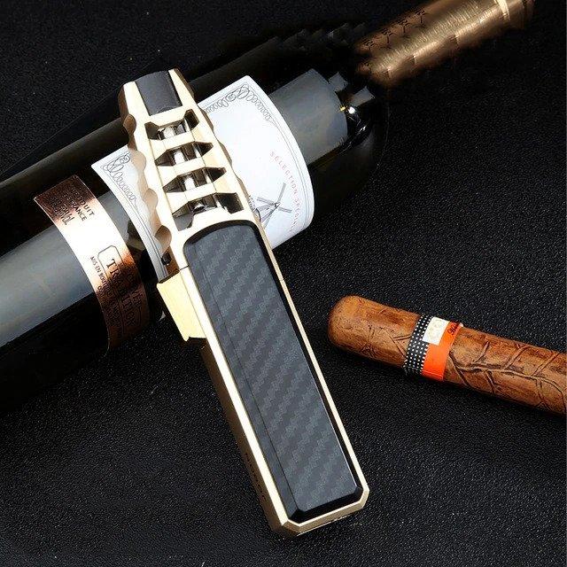 Windproof turbo lighter- flamthrower
