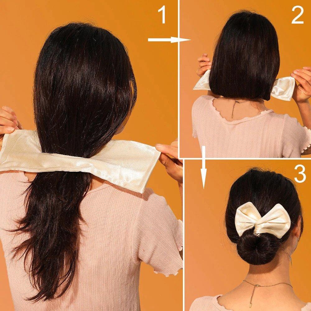 Bun headband