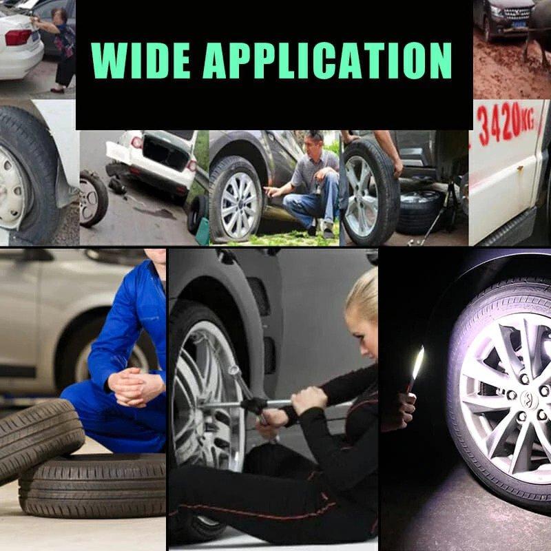 Rubber nails for tire repair
