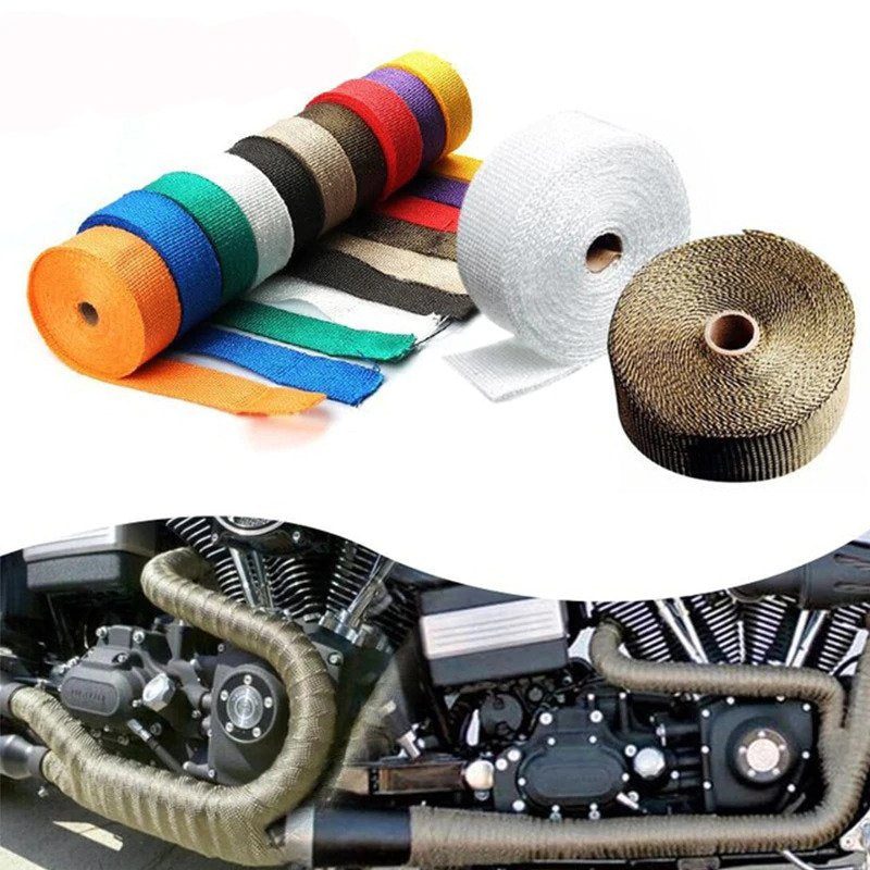 Exhaust heat strip