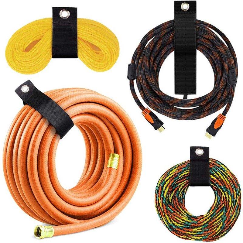 Heavy-duty storage straps suitable for garage hooks