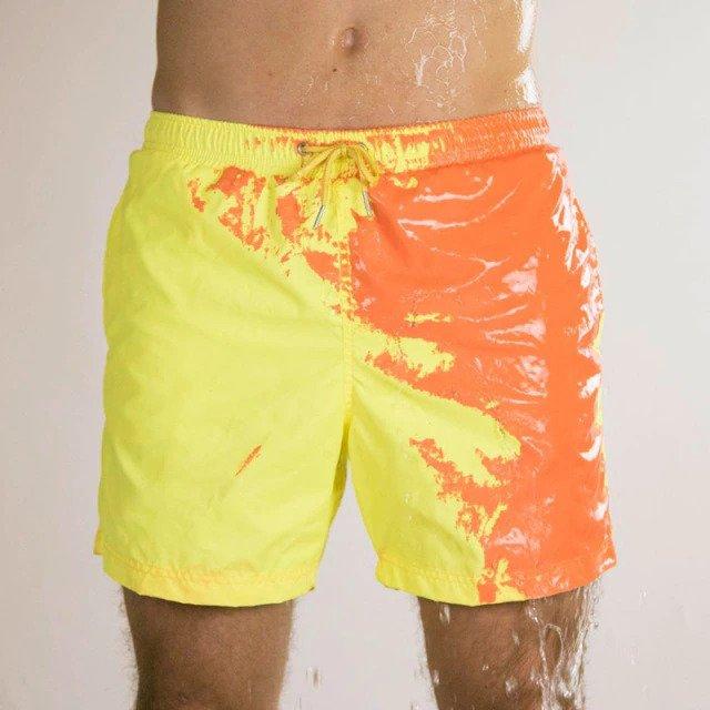 Responsive aqua shorts for men