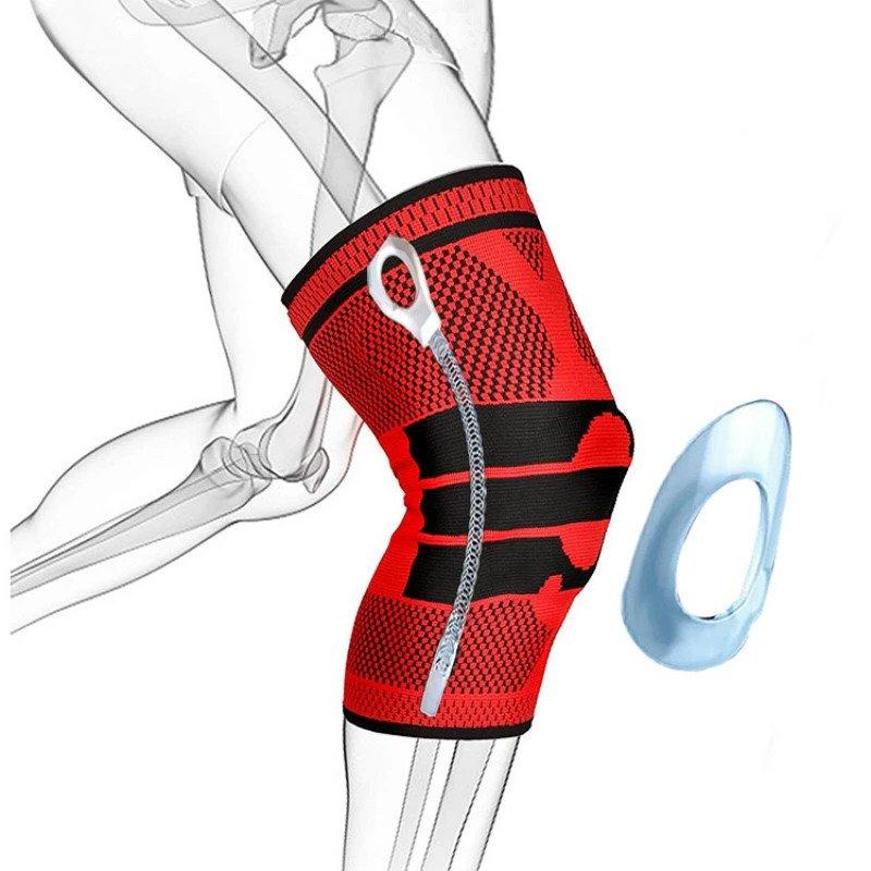 Protective silicone knee pads