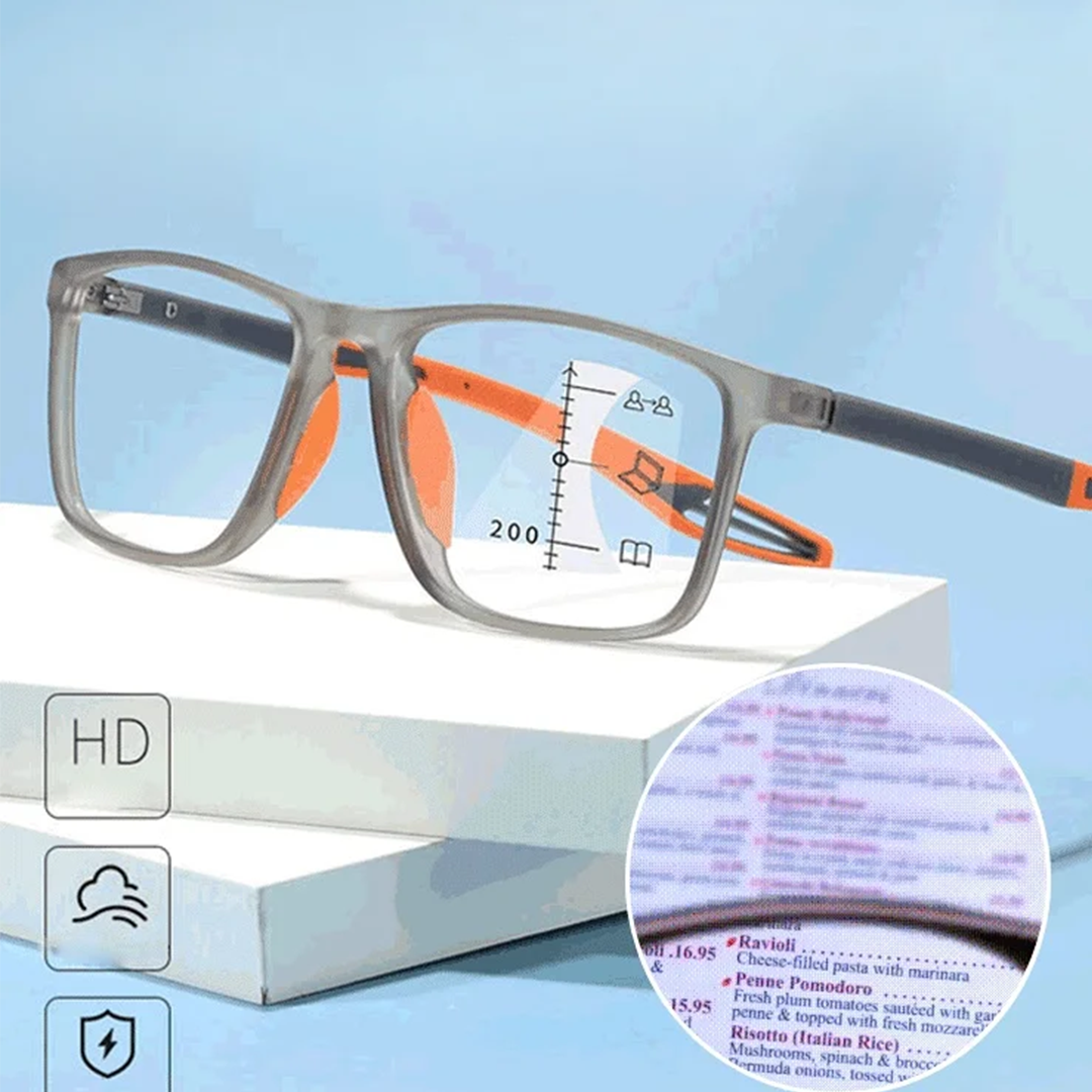 Faguocyb Lightweight Blue Light Blocking Glasses for Presbyopia, 100-1000° Adjustment