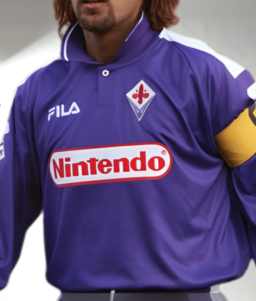 Maillot domicile à manches longues de la Fiorentina 1998/99