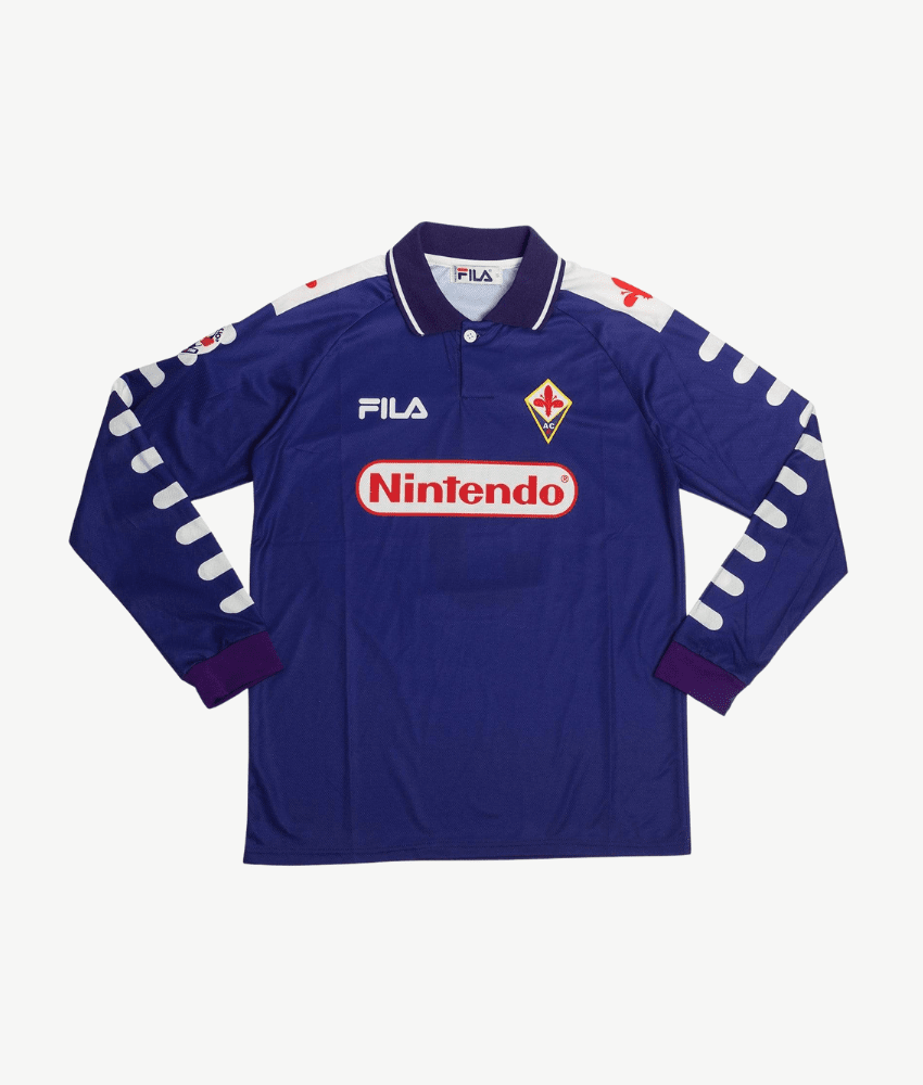 Maillot domicile à manches longues de la Fiorentina 1998/99