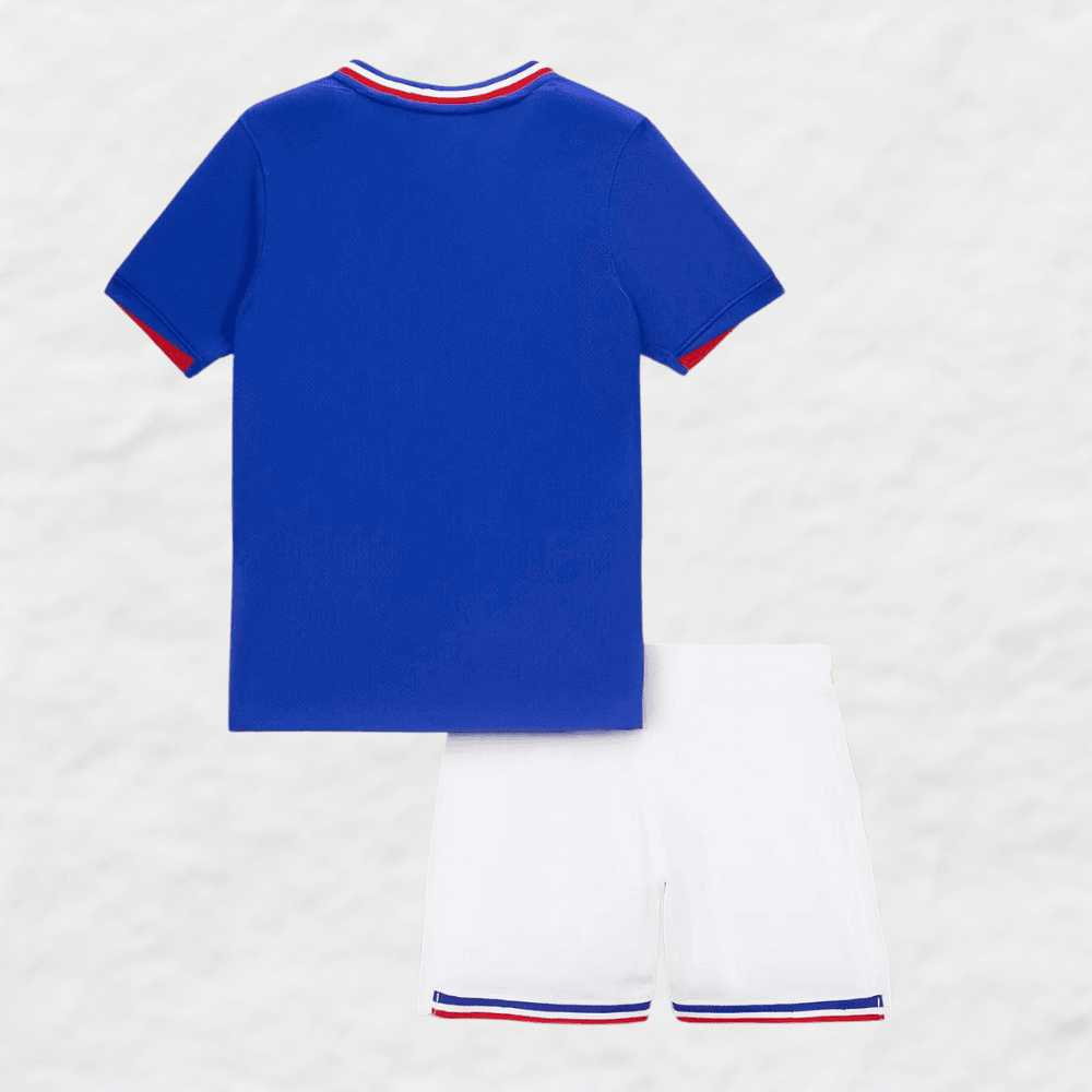 Tenue de football enfant de la France 2024/25, domicile