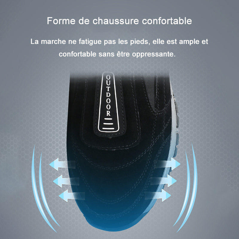 Orthoconfort Men’s slip-on shoes Designed specifically for foot health