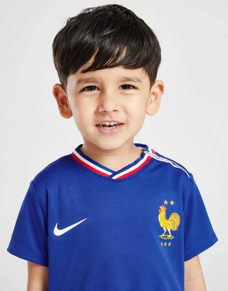 Frankrijk thuistenue voor kinderen 2024/2025
