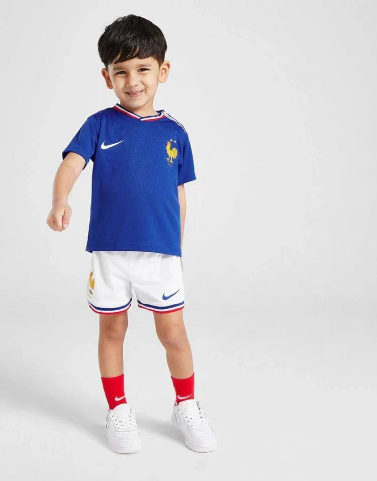 Frankrijk thuistenue voor kinderen 2024/2025