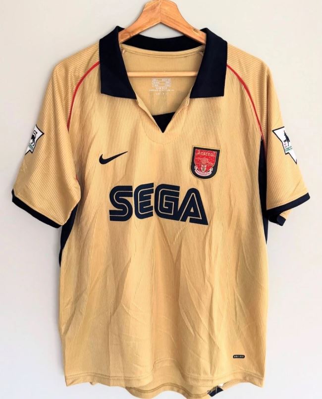 Arsenal 2001/02 uitvoetbalshirt – Thierry Henry #14