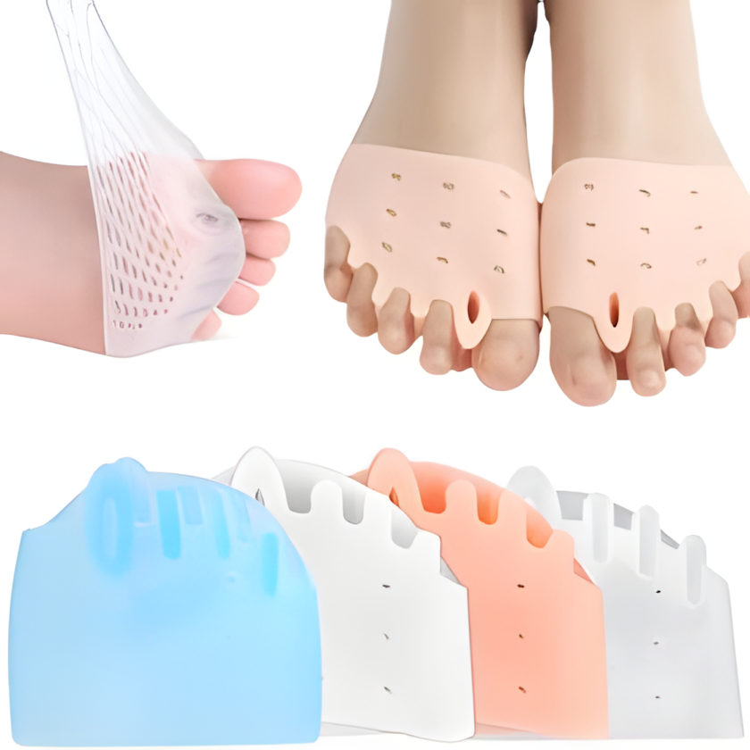 Hyggear toe separator arch silicone metatarsals
