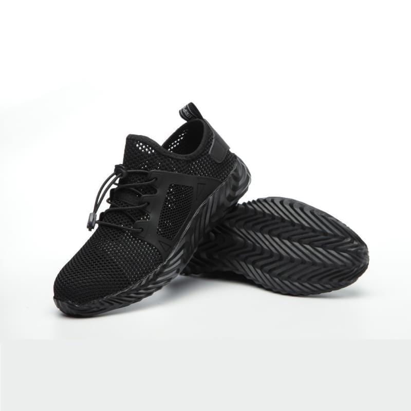 Lightweight safety shoes with soft soles