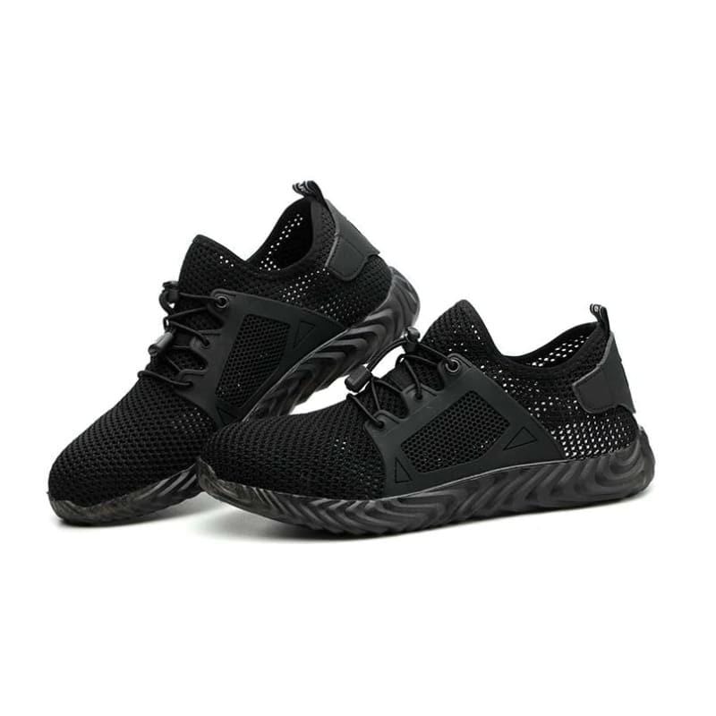 Lightweight safety shoes with soft soles