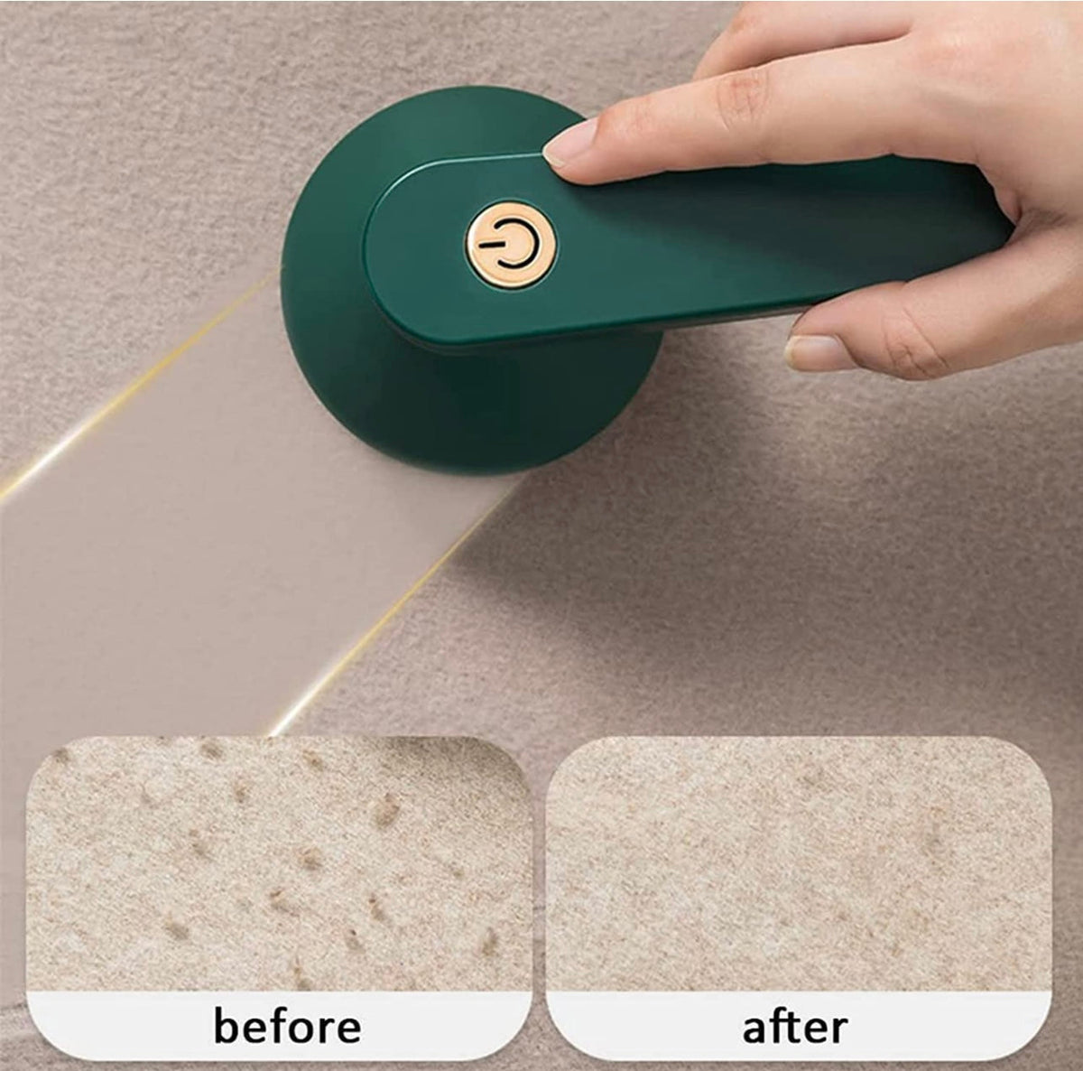 Vigor anti-pilling refillable razor
