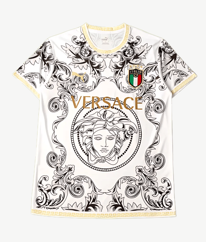ITALIA X VERSACE 2022 CONCEPT (BIANCA) MAGLIA HOME