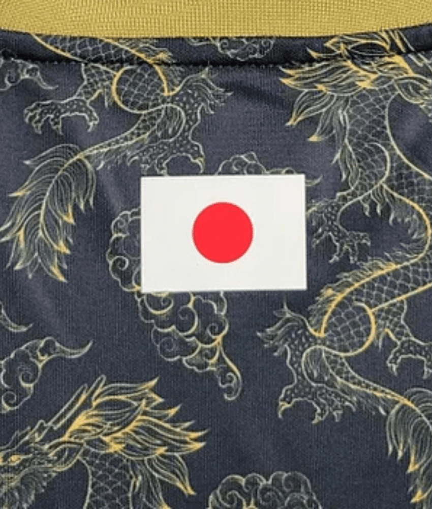 MAILLOT SPÉCIAL « DRAGON NOIR » DU JAPON 2023
