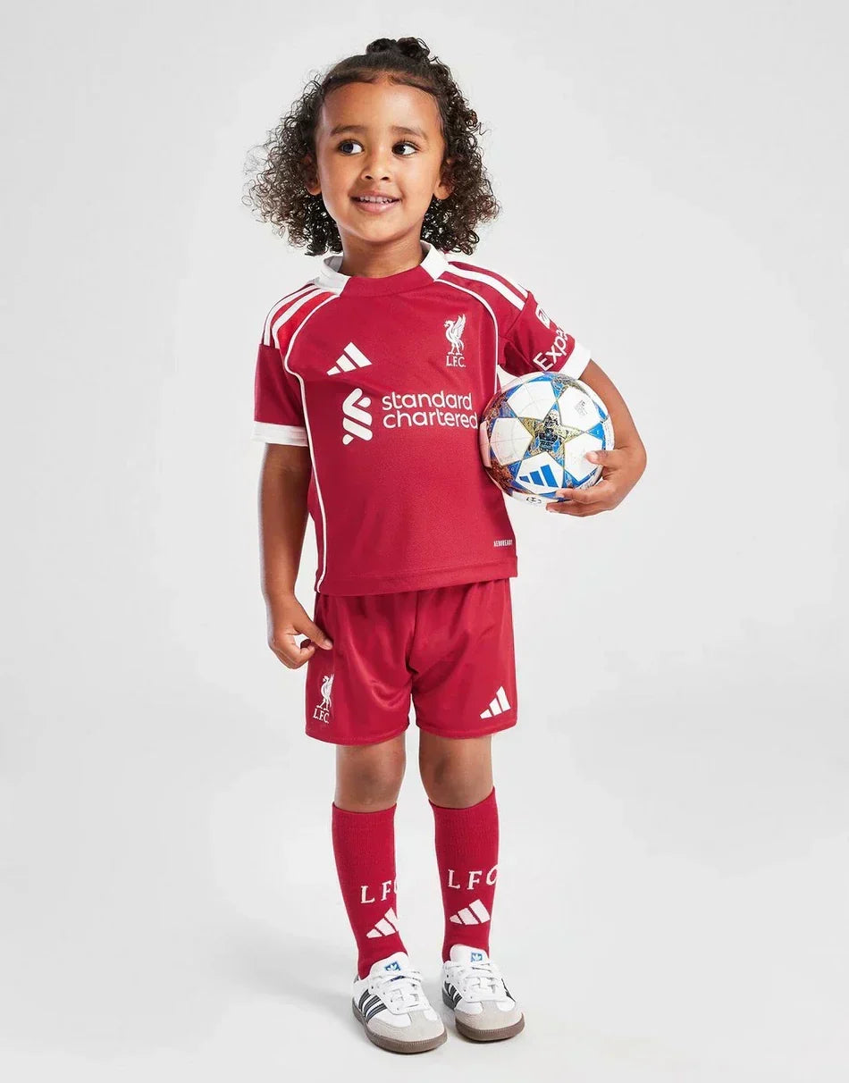 Liverpool FC thuistenue 2025/26 – kinderen