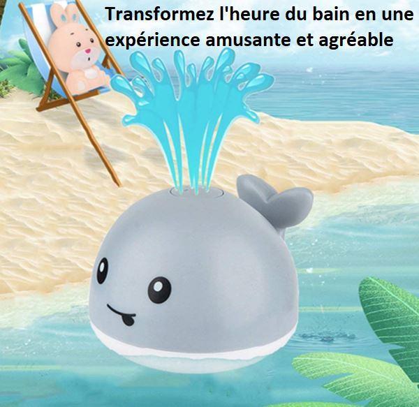 Bath toy – sprinkler whale