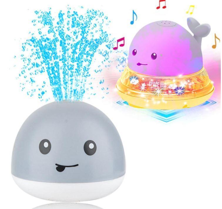 Bath toy – sprinkler whale