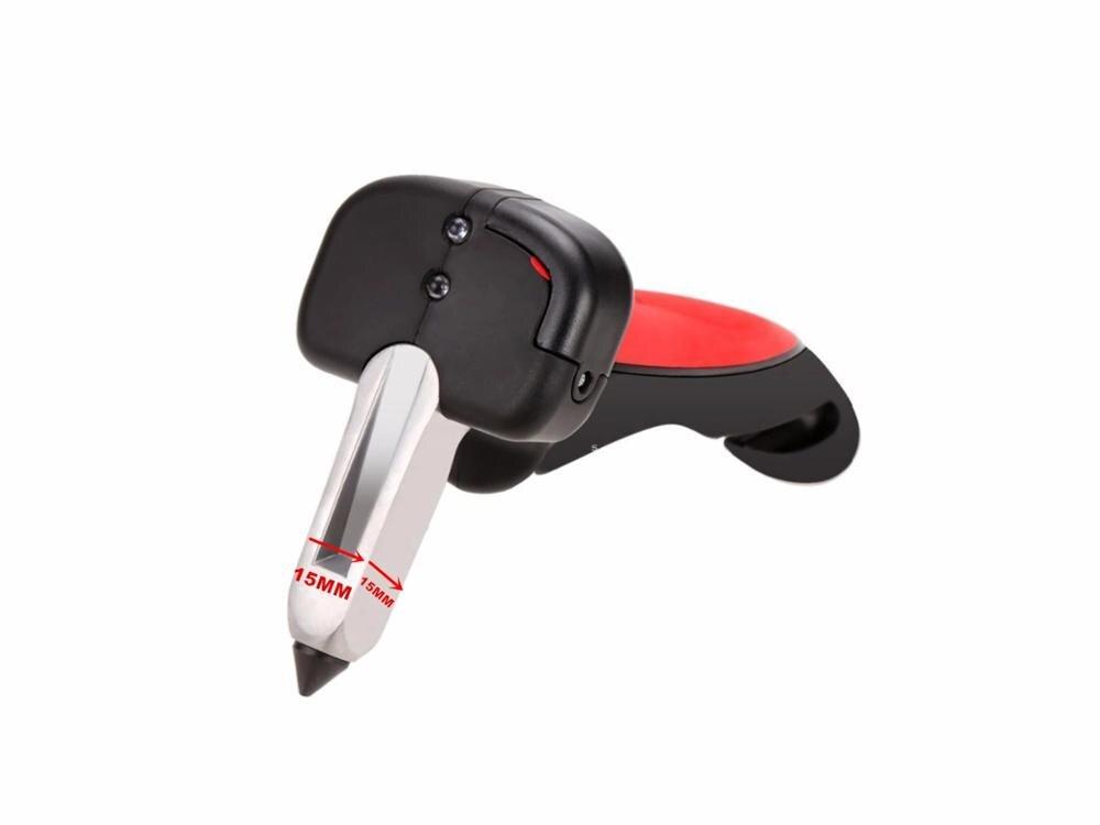 Cane support handle for car