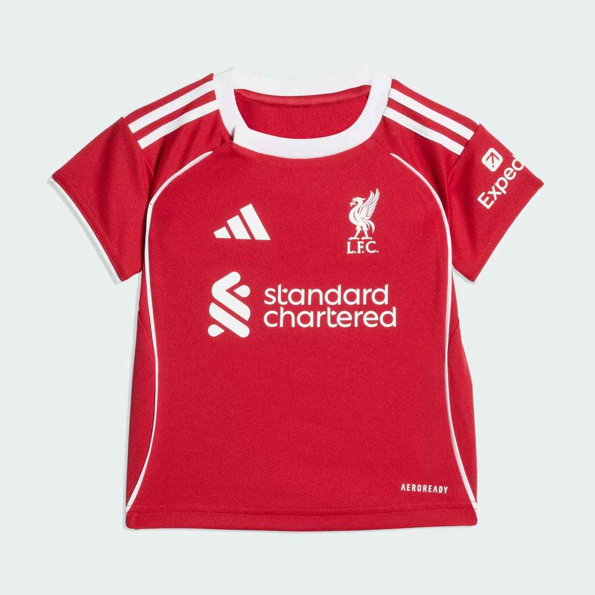 Tenue domicile de Liverpool pour enfants 2025-26