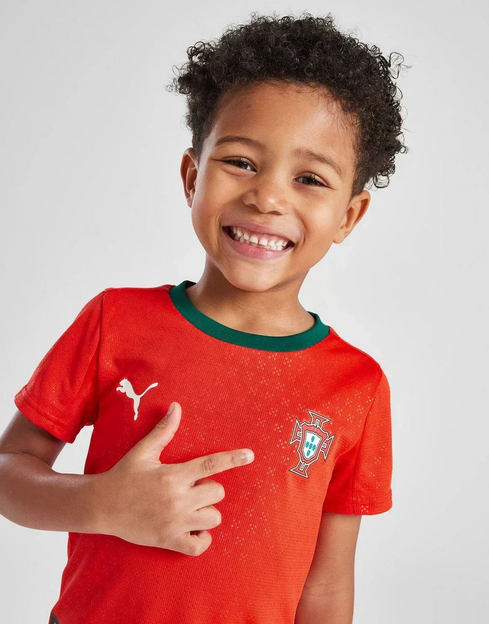 Kit domicile enfant du Portugal 2025/26