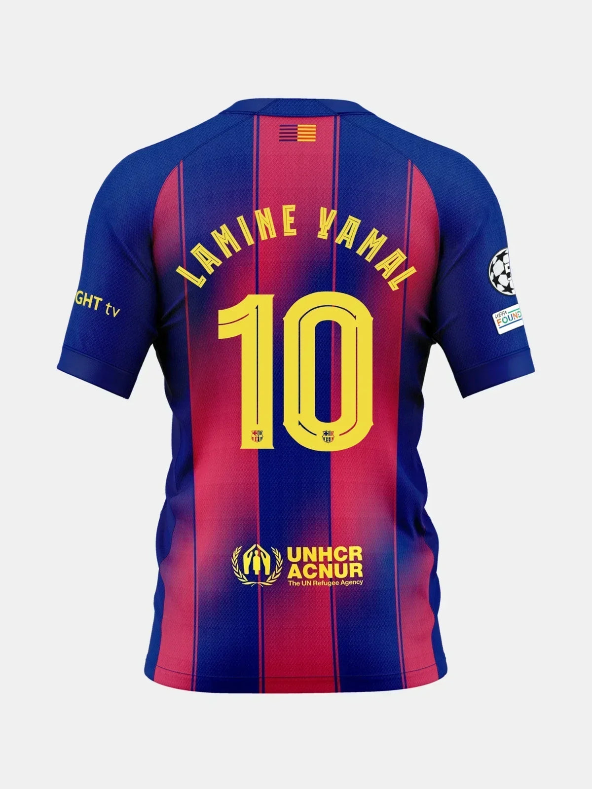 LAMINE YAMAL | Maglia casalinga da uomo UCL 25/26 dell’FC Barcelona - Edizione giocatore
