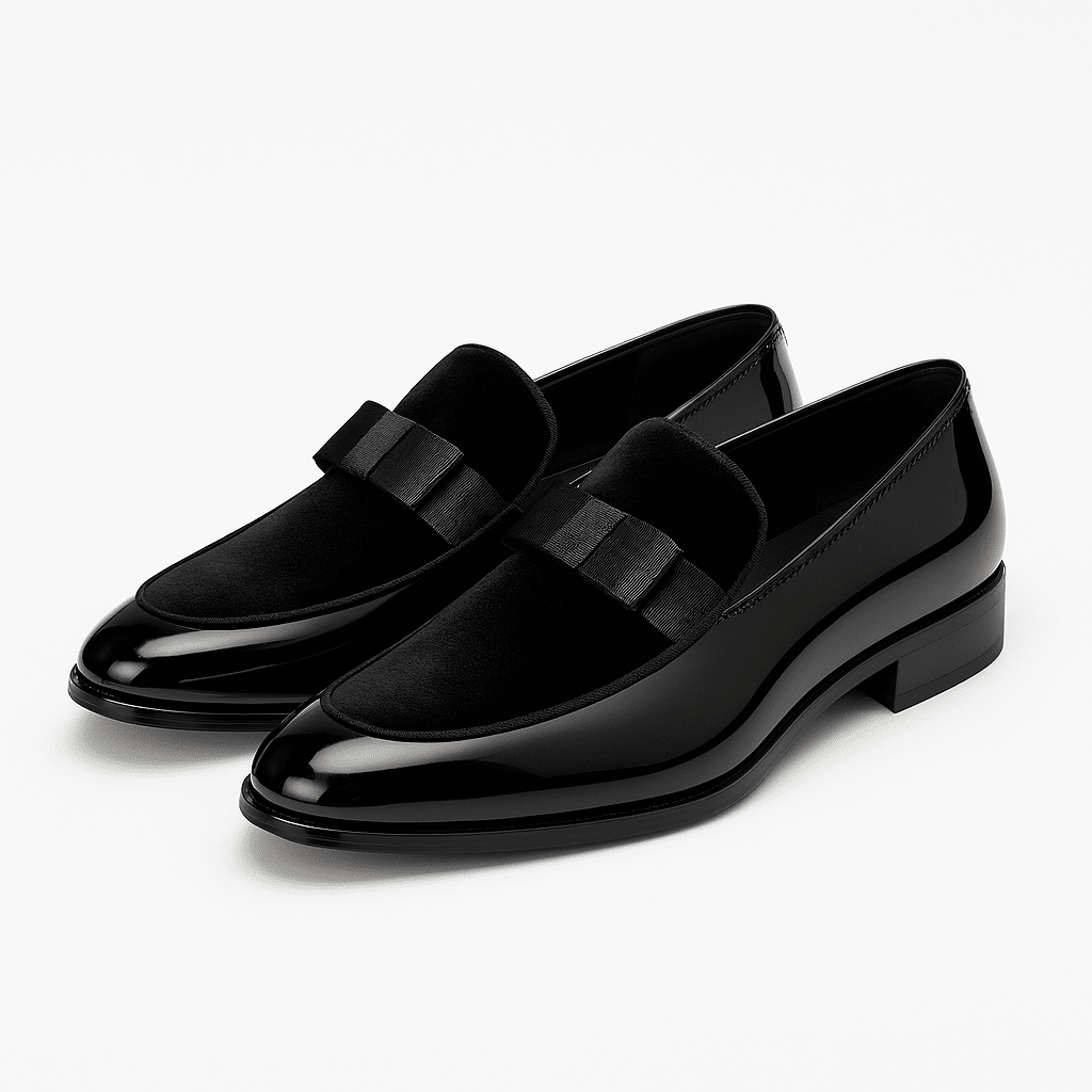 Loafers Men Leather Classic Slip-On Dress Shoes
