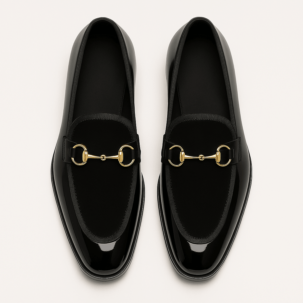 Loafers Men Leather Classic Slip-On Dress Shoes