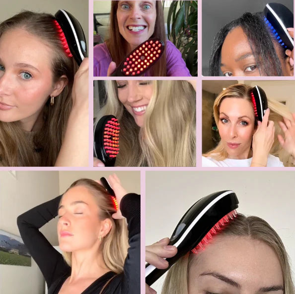 LuxGrow Phototherapeutic Hair Growth Brush