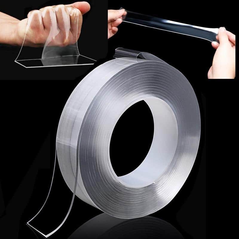 Nano Magic Tape – Reusable Double Sided Adhesive Traceless Tape