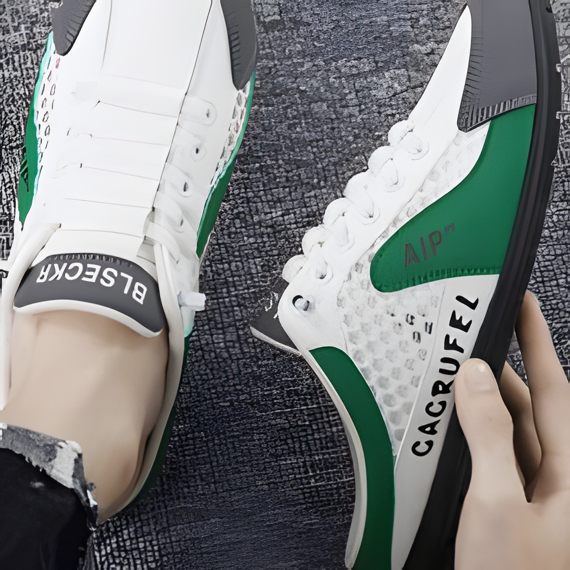 Mainine Breathable mesh loafers for men – Casual and sporty style