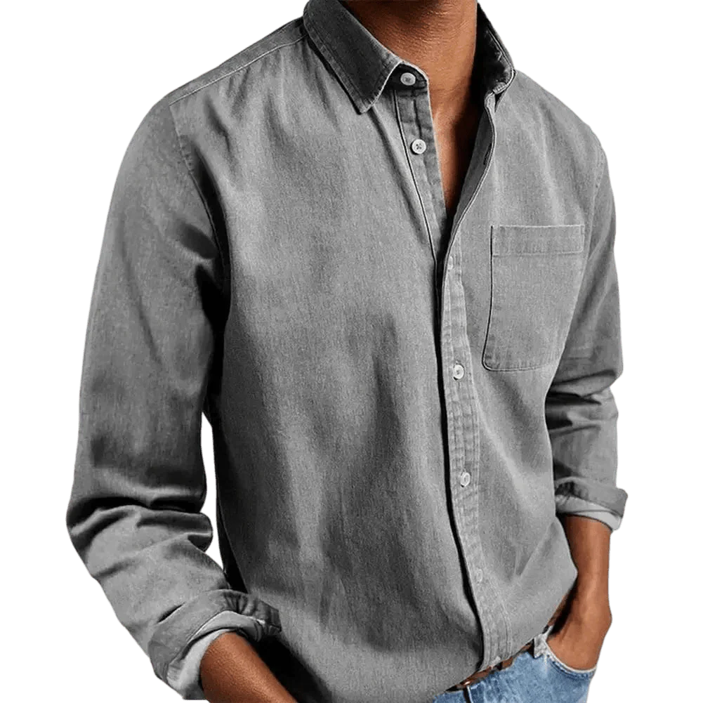 Men's Shirt — Straight Fit Standard Length Classic Cut