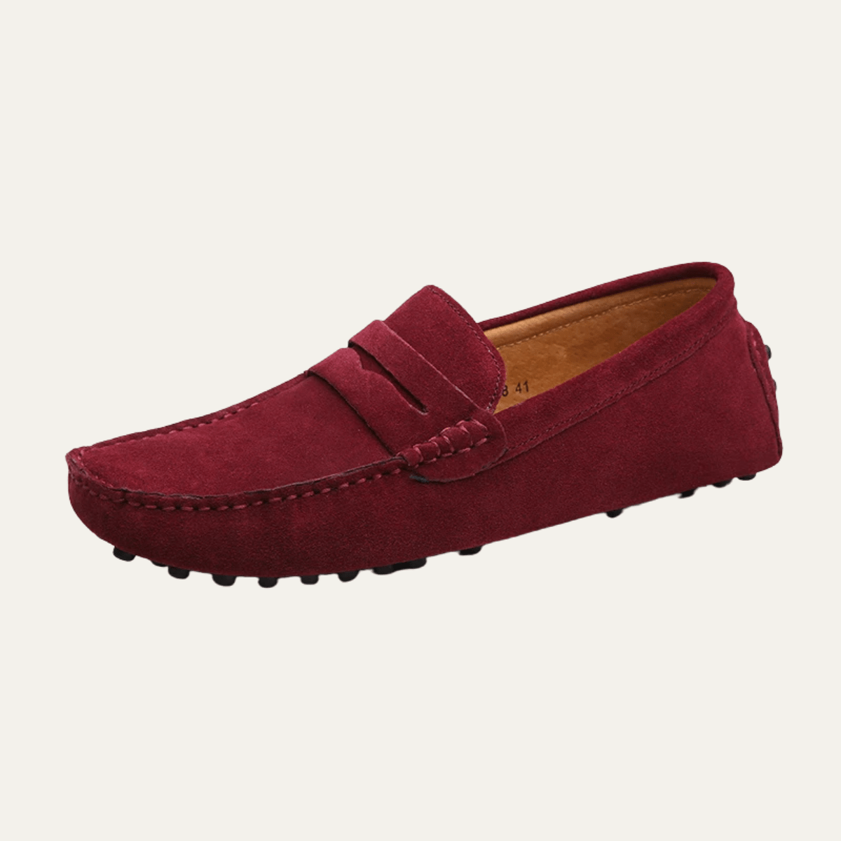 Men's Slip-On Loafers — Moccasin Stitching Low Profile