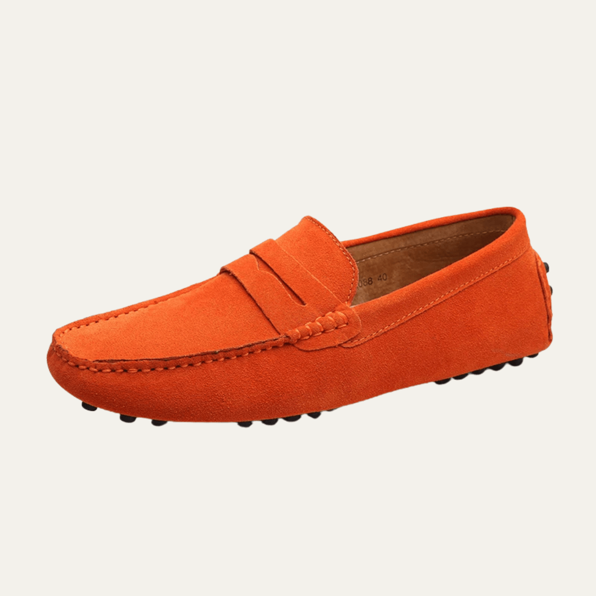 Men's Slip-On Loafers — Moccasin Stitching Low Profile