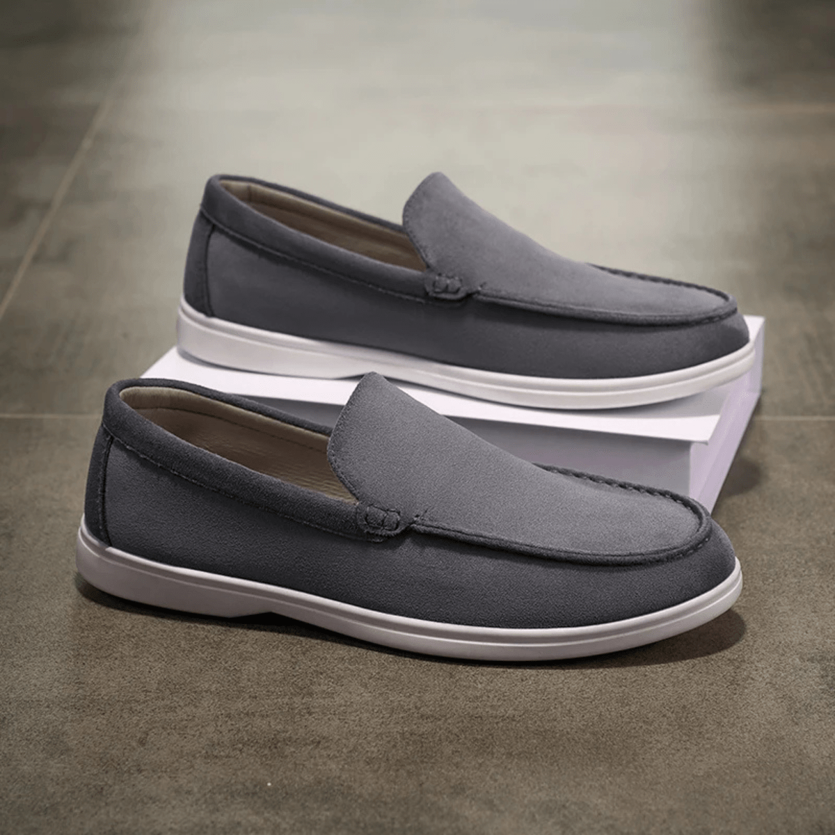 Men's Slip-On Loafers — Relaxed Fit Everyday Style