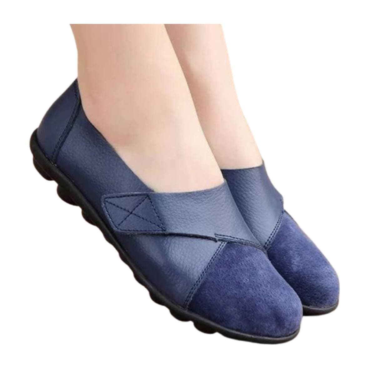 Orthopedic Leather Moccasins