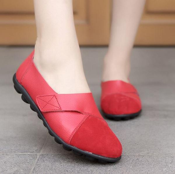 Orthopedic Leather Moccasins