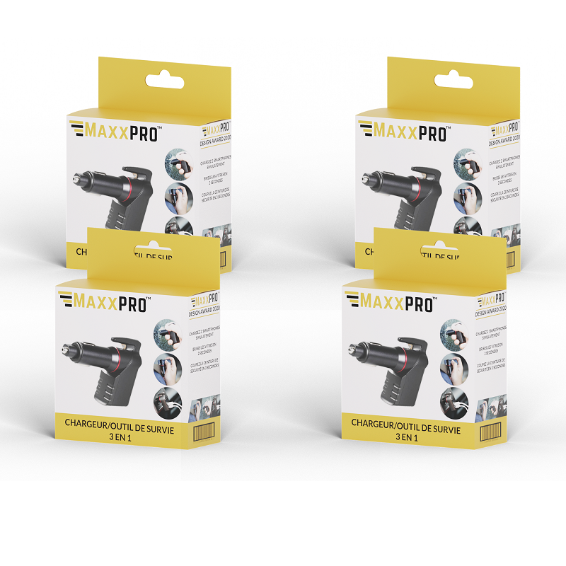 Charger window breaker 3-in-1 survival tool – maxxpro