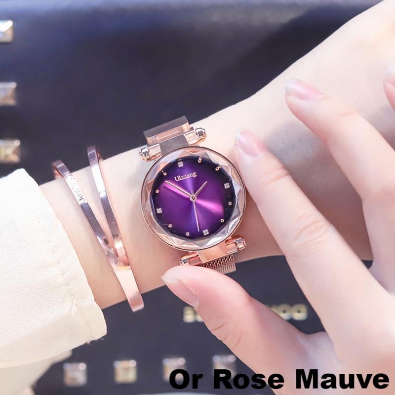 Magnetic quartz watch
