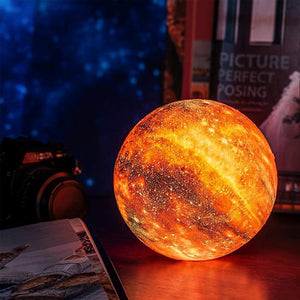 Galaxy moon lamp, night light, 16 colors
