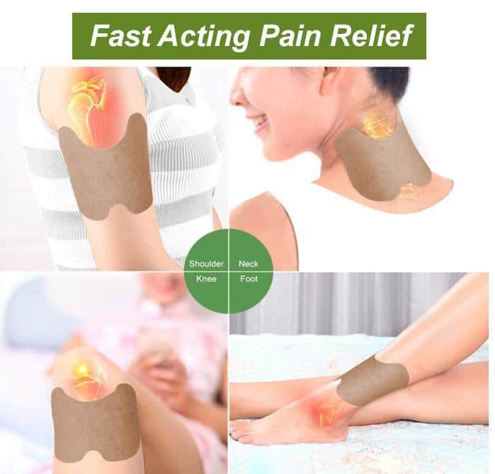 Knee Pain Relief Patch Heat Therapy