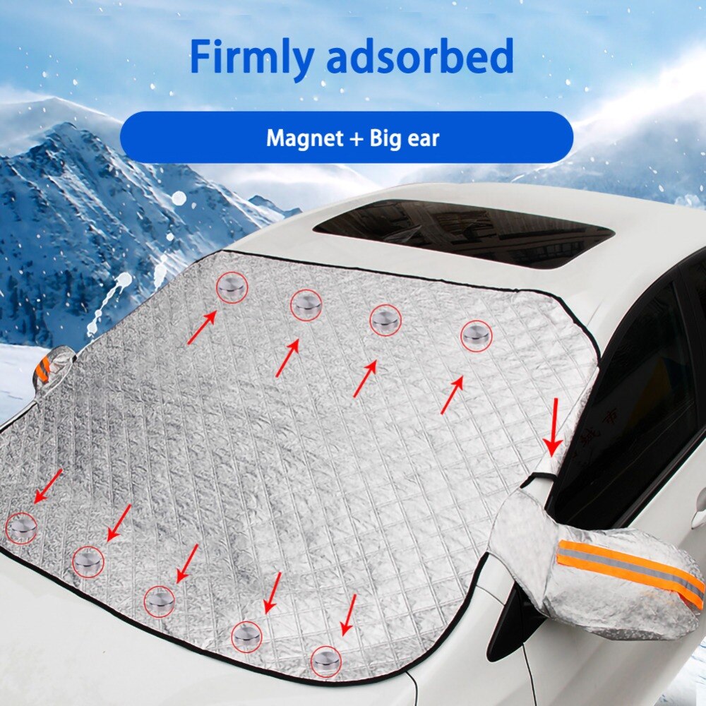 Magnetic windshield protection