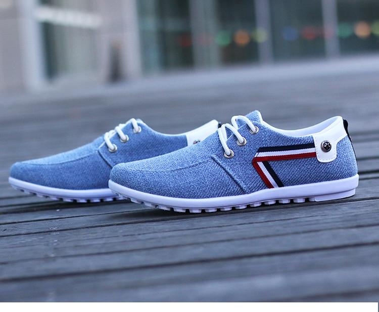 Breathable Canvas Shoes for Men