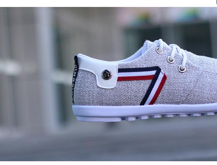 Breathable Canvas Shoes for Men